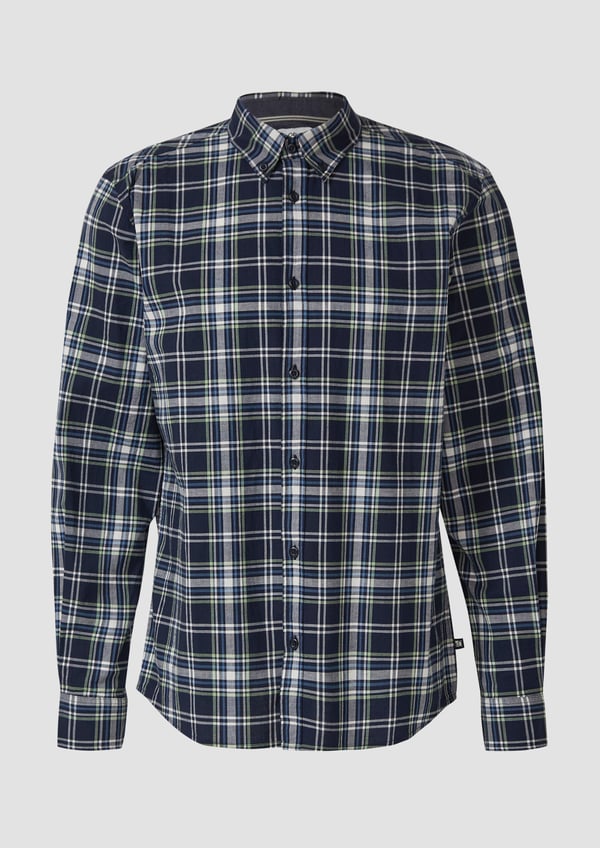 s.Oliver 2174262.59N3.3XL skjorte & top Langærmet Bomuld