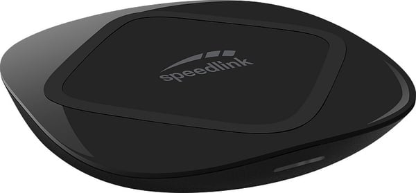 Miniatyrbillede 1 af 4: SPEEDLINK SL-690400-BK oplader til mobil enhed Smartphone Sort USB Trådløs opladning Automatisk