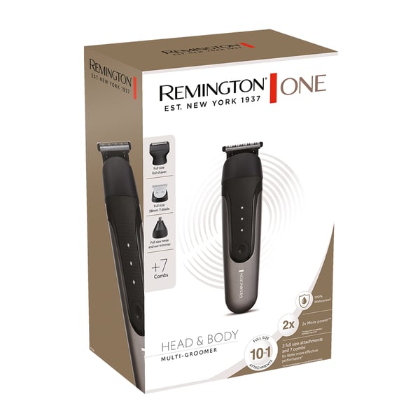Remington 43321560100 Musta, Harmaa