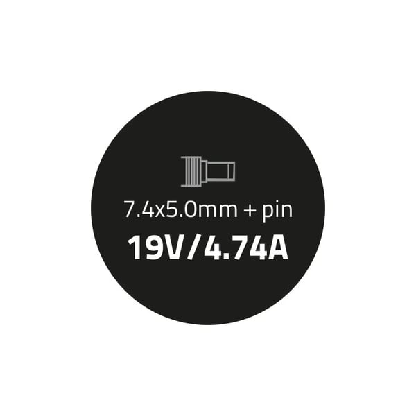 Pikkukuva 2 / 3: Qoltec 50086.90W virta-adapteri ja vaihtosuuntaaja Sisätila Musta