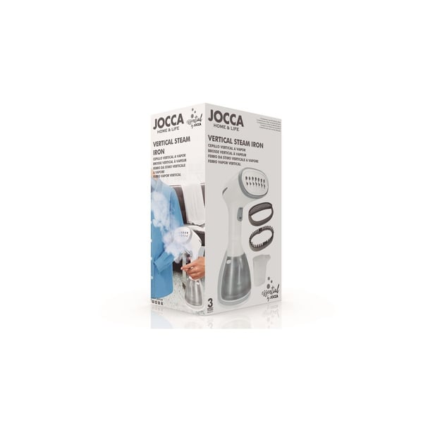 JOCCA 5926G beklædningsdamper 0,28 L 1500 W Grå, Hvid