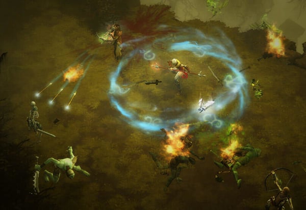 Activision Blizzard Diablo III Standard Tysk, Engelsk, Spansk, Fransk, Italiensk PC