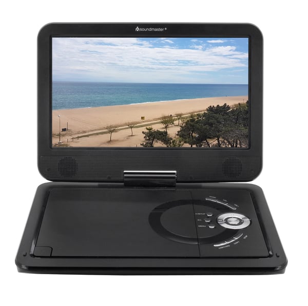 Miniatyrbillede 5 af 7: Soundmaster PDB1910SW bærbar DVD/Blu-Ray afspiller Bærbar DVD afspiller Konvertibel 25,6 cm (10.1") 1024 x 600 pixel Sort