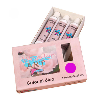 Pryse 6250017 oliemaling 21 ml Rør Magenta