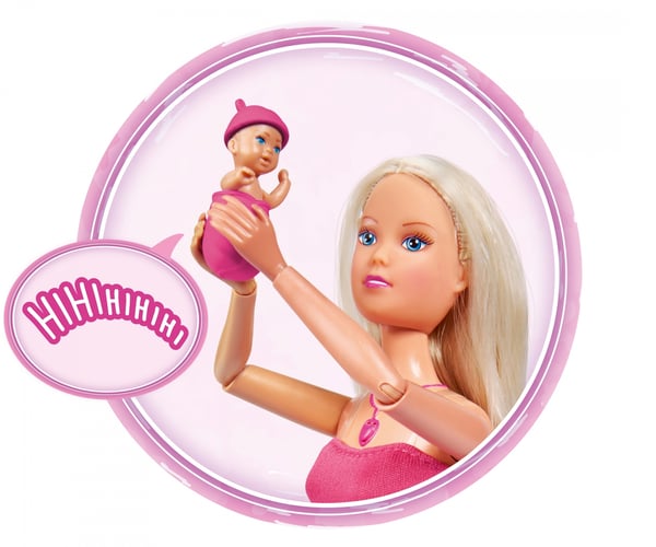 Miniatyrbillede 4 af 12: Simba Toys Steffi LOVE New Born Baby