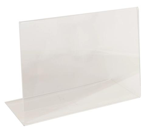 Exacompta 84059D skilteholder & informationsstativ Brochureholder A4 Polymethylmethacrylat (PMMA) Transparent