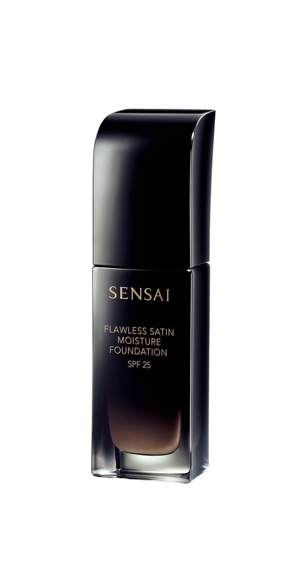 Miniatyrbillede 1 af 2: Sensai FOUNDATIONS Flawless Satin Moisture 30 ml Pumpeflaske Væske FS102 Ivory Beige