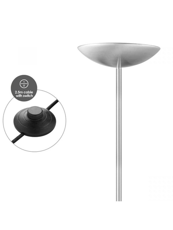 Besselink licht F410850-06 golvbelysning 12,5 W