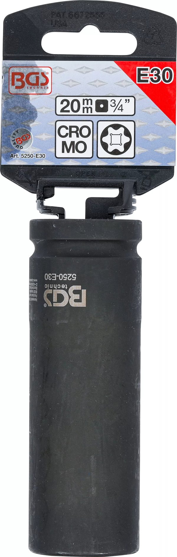 BGS technic Impact Socket E-Type stikkontakt