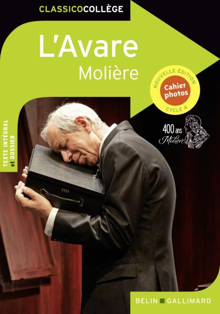 L'Avare bog Fransk 224 Sider
