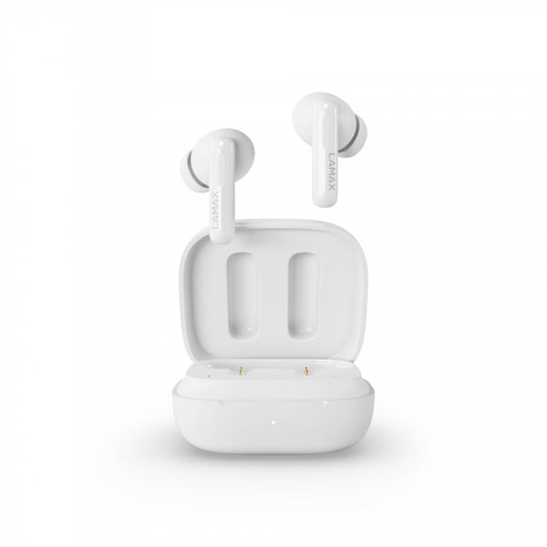 Lamax Clips1 Plus Headset Trådlös I öra Samtal/musik USB Type-C Bluetooth Vit