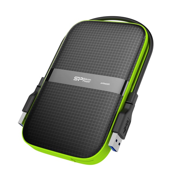 Silicon Power Armor A60 ekstern harddisk 2 TB 2.5" USB Type-A 2.0/3.2 Gen 1 (3.1 Gen 1) Sort Silicon Power Armor A60 ekstern harddisk 2 TB 2.5" USB Type-A 2.0/3.2 Gen 1 (3.1 Gen 1) Sort
