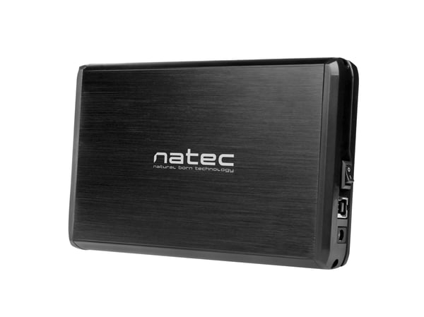 Miniatyrbild 4 av 6: NATEC NKZ-0448 Hölje för lagringsenheter HDD-hölje Svart 3.5"