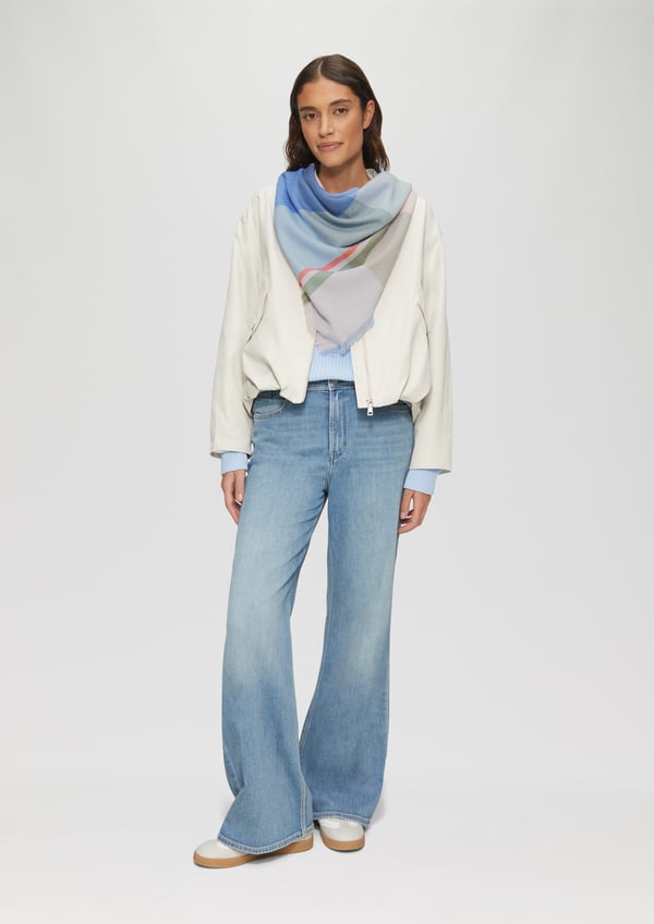 s.Oliver 2161447.50N9.ONESIZE halsudsmykning Blå