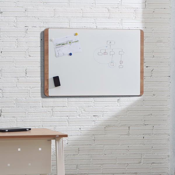 Rocada NAT6420 whiteboardtavla 750 x 1150 mm Melamin Magnetisk