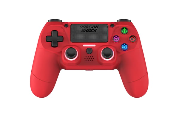 Dragonshock Mizar Rød Bluetooth Gamepad PlayStation 4