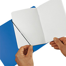 Herlitz 11361573 blok og notesblok A6 40 ark Blå