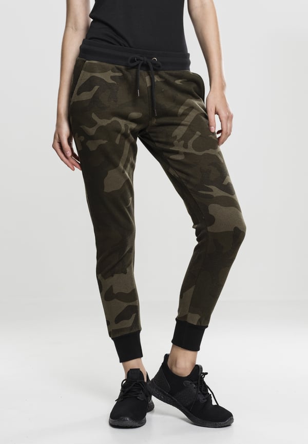Miniatyrbillede 3 af 9: Urban Classics TB1638, XL Hunstik Camouflage Polyester, Bomuld, Elastin