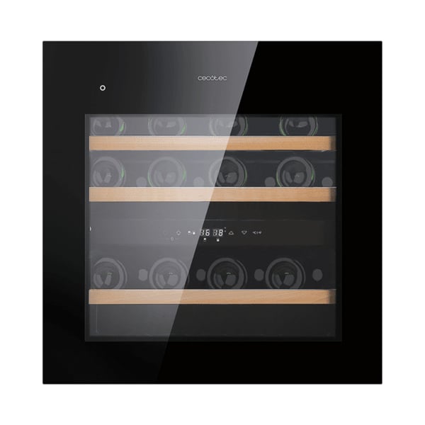 Cecotec GrandSommelier Duo 36000 Vin køleboks Indbygget Sort 36 flaske(r)