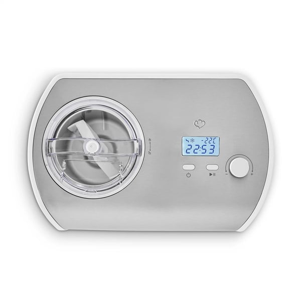 Springlane Elli Kompressor ismaskine 1,2 L 135 W Sølv, Hvid