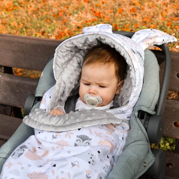 Miniatyrbild 4 av 6: Totsy Baby OTU701_SOWKI_80X87 babyfilt