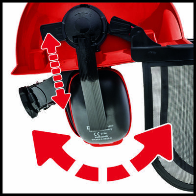 Miniatyrbild 4 av 4: Einhell 4500480 Svart, Röd
