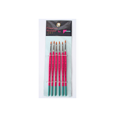 Pryse 6102004 konstnärspensel 6 styck Pryse 6102004 konstnärspensel 6 styck