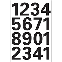 HERMA Numbers 25mm 0-9 weatherproof film black 1 sheet itsekiinnittyvä symboli HERMA Numbers 25mm 0-9 weatherproof film black 1 sheet itsekiinnittyvä symboli