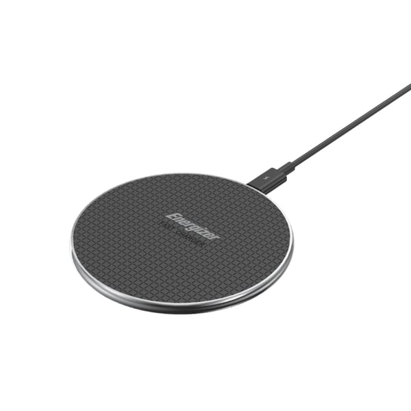 Energizer WCP107 oplader til mobil enhed Smartphone, Hovedtelefoner Sort USB Trådløs opladning Indendørs