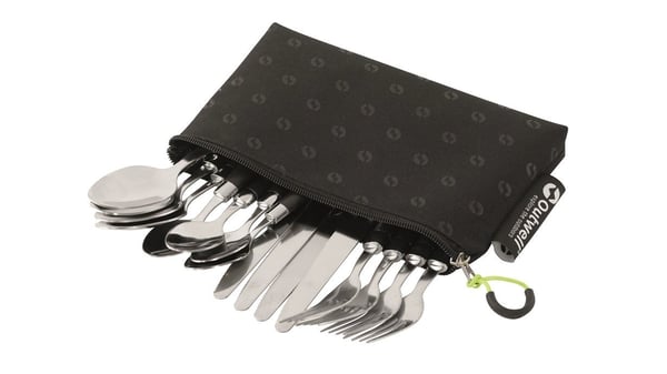 Miniatyrbild 1 av 2: Outwell Pouch Cutlery Set 1 styck Kniv- / besticksats med block