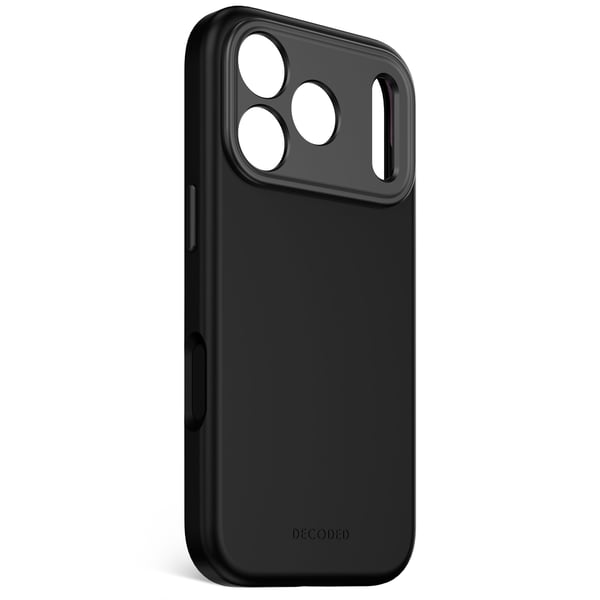 Miniatyrbillede 9 af 9: Decoded Silicone Backcover Apple iPhone 17 Pro Phantom Black mobiltelefon etui 16 cm (6.3") Cover Sort