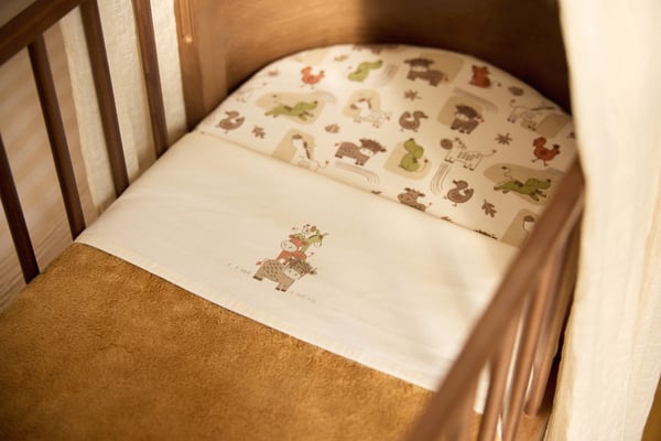 Jollein 002-005-68228 sengebaldakin & -drapering Beige Polyester, Bomuld