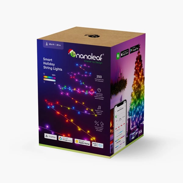 Pikkukuva 5 / 5: Nanoleaf Holiday Älyvalonauha Wi-Fi/Bluetooth