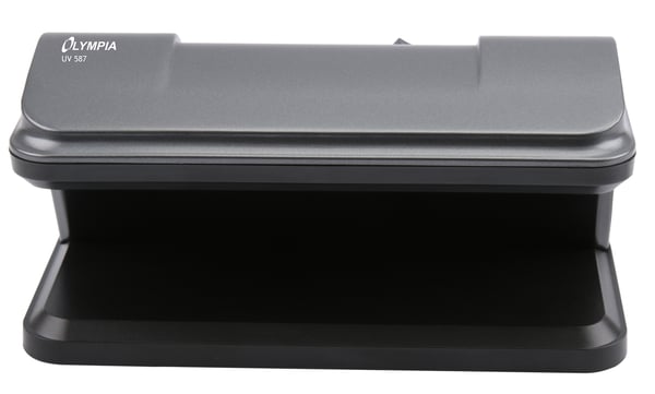 Olympia UV 587 enhed verificering af pengeseddel og Sort