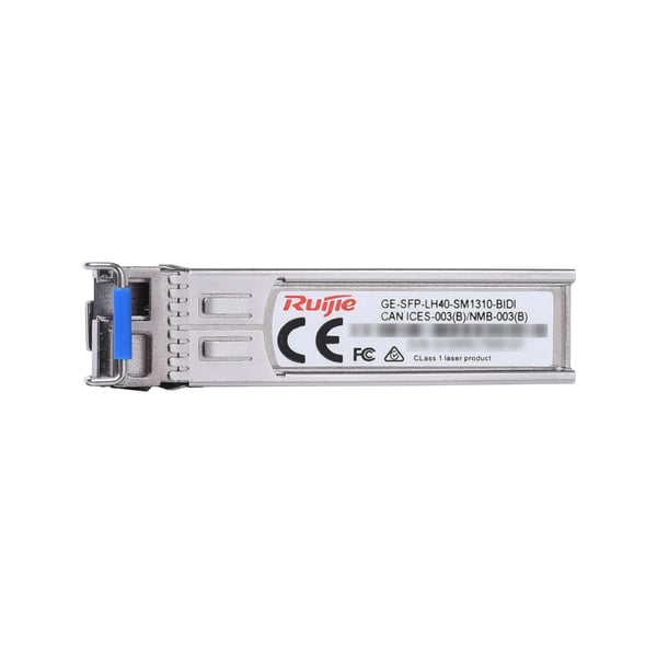 Ruijie Networks GE-SFP-LH40-SM1310-BIDI transceiver-moduler för nätverk Fiberoptik 1000 Mbit/s