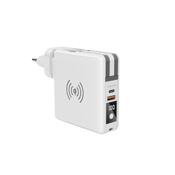 Miniatyrbillede 1 af 4: Felixx Super Charger 2 Universel Hvid Vekselstrøm, Batteri Trådløs opladning Indendørs