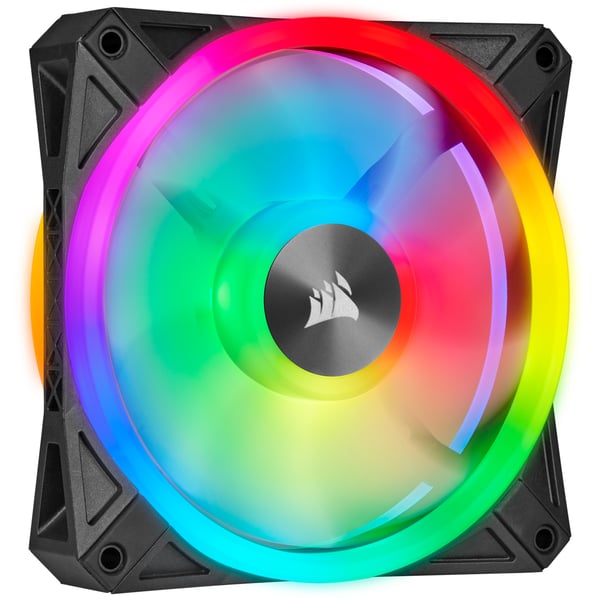 Corsair iCUE QL140 RGB Tietokonekotelo Tuuletin 14 cm Musta, Harmaa Corsair iCUE QL140 RGB Tietokonekotelo Tuuletin 14 cm Musta, Harmaa