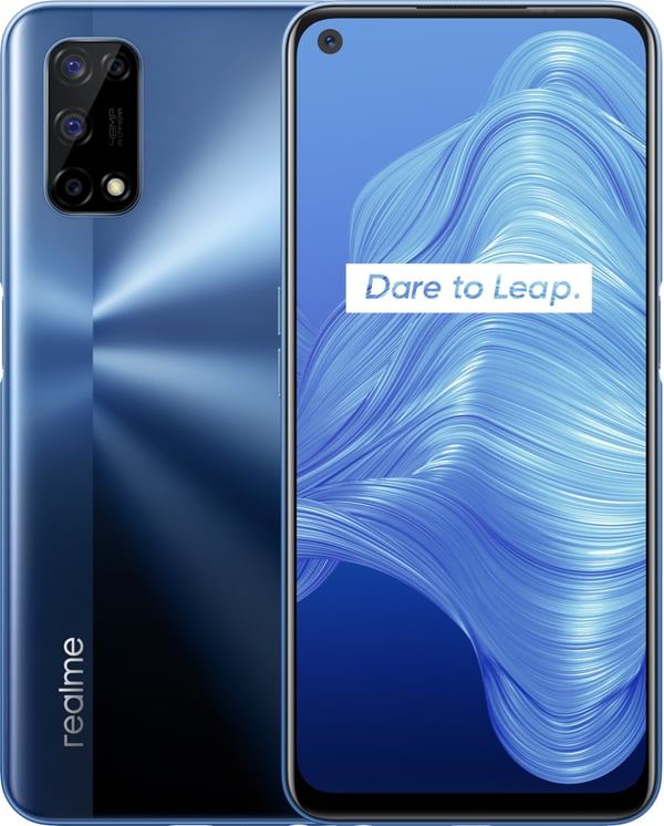 realme 7 5G 16,5 cm (6.5") Dual SIM USB Type-C 8 GB 128 GB 5000 mAh Blå