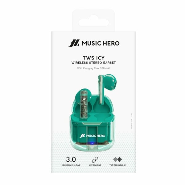 Pikkukuva 2 / 4: SBS Music Hero Kuulokkeet True Wireless Stereo (TWS) In-ear Puhelut/Musiikki Bluetooth Syaani