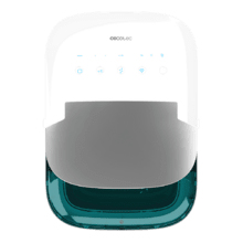 Cecotec 08052 ismaskiner Inbyggd/fristående iskubsmaskin 15 kg/24h 150 W Blå, Transparent, Vit