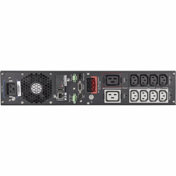 Miniatyrbillede 2 af 3: Eaton 9PX 3000i RT2U Netpack Li-Ion UPS-enhed Dobbeltkonvertering (online) 3 kVA 2400 W 10 AC stikkontakt(er)