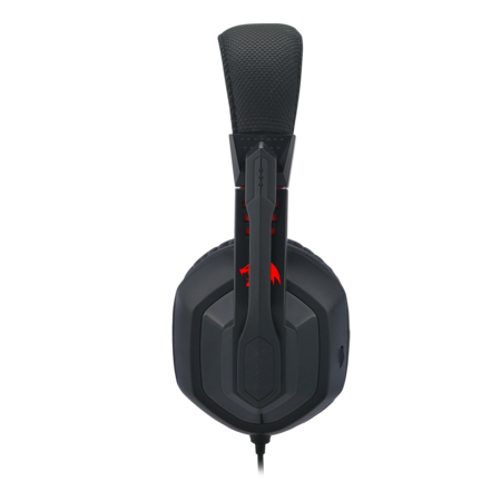 Miniatyrbillede 3 af 6: REDRAGON H120 hovedtelefoner/headset Ledningsført Spil Sort, Rød