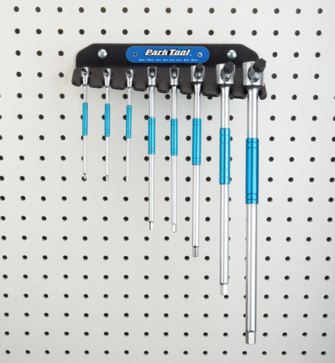 PARK TOOL THH-1 Insexnycklar med T-handtag, set Metrisk 8 styck