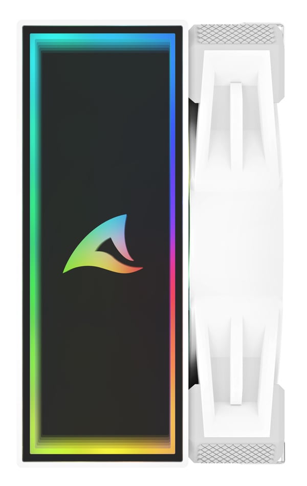 Sharkoon A50 RGB Processor Luftkylare 12 cm Vit 1 styck