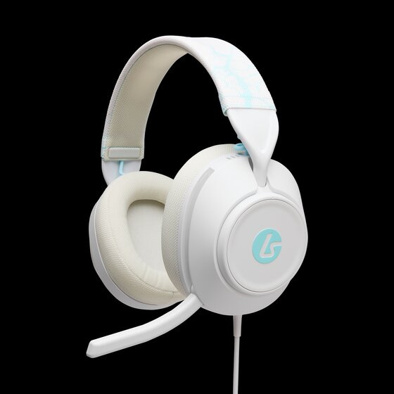 PowerA XBHS0539 hovedtelefoner/headset Ledningsført Spil Hvid
