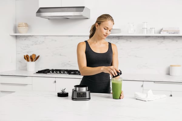 Ninja CB100EU mixer 0,7 l Bänkmixer 1100 W Svart, Rostfritt stål