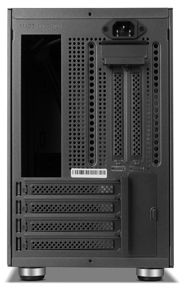 NOX Hummer Vault Micro Tower Svart