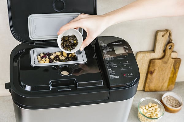 Panasonic SD-YR2550SXE bagemaskine 550 W Sort, Sølv