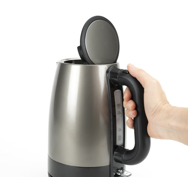 Black & Decker BXKE2201E elkedel 1,7 L 2200 W Sort, Rustfrit stål