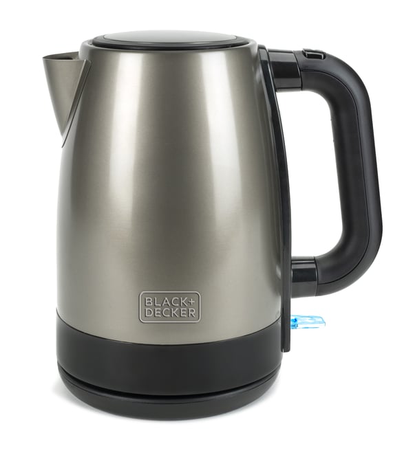 Black & Decker BXKE2201E elkedel 1,7 L 2200 W Sort, Rustfrit stål